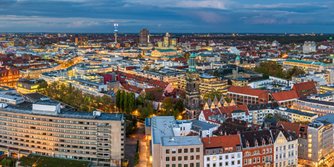 Hannover bei Nacht
