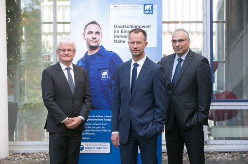 Gruppenbild der DKA-Geschäftsführung