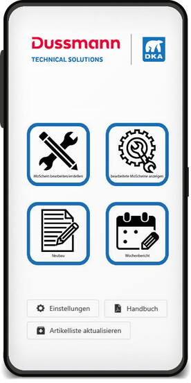 Smartphone mit Eisbär App