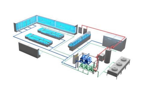 Grundriss von Basic Kühlanlage